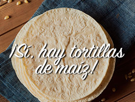 Comprar tortillas de maíz en tienda mexicana María la Bonita